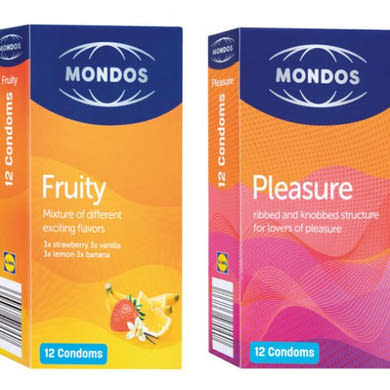Mondos óvszer pleasure, 12 db