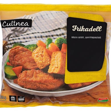 Culinea Frikadell készre sütött, formázott, gyorsfagyasztott, 1 kg