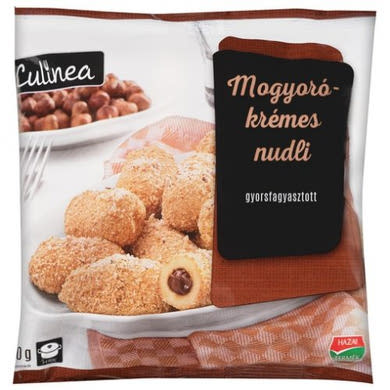 Culinea mogyorókrémes nudli, gyorsfagyasztott, 500 g