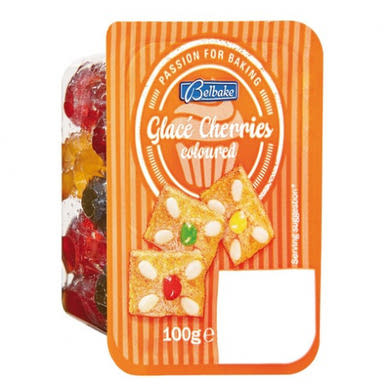 Belbake Kandírozott színezet koktélcseresznye t, 100 g