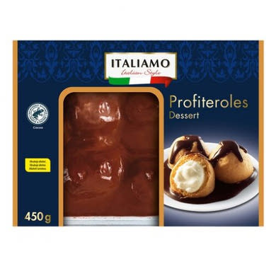 Italiamo Italian Style Profiterol 450 g