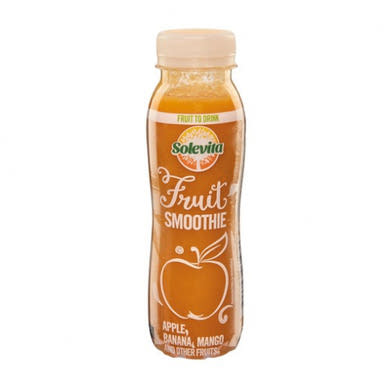 Solevita smoothie 100% gyümölcslé Ananász-banán-kókusz, 250 ml