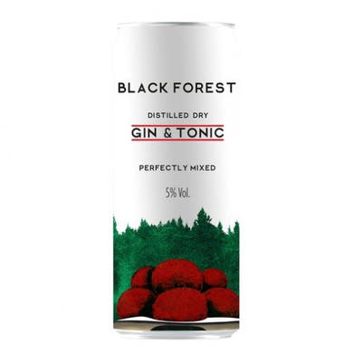 Black forest Gin tonic 330 ml