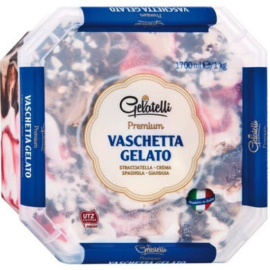 Gelatelli Prémium jégkrém variációk, 1700 ml / 1000 g