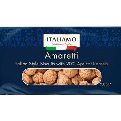 Italiamo Italian Style Amaretti, 200 g
