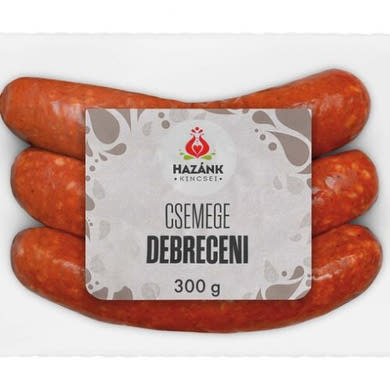 Hazánk Kincsei csemege debreceni kolbász, 300 g