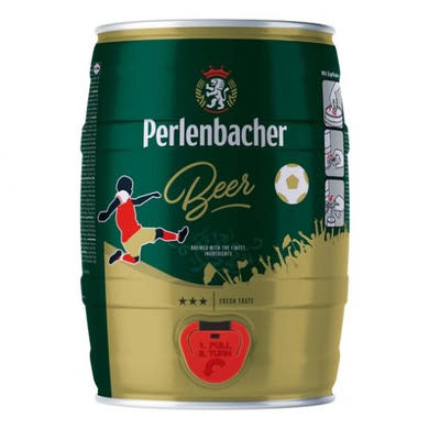 Perlenbacher Pilsner sör, 5 L