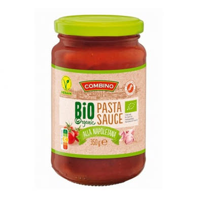 COMBINO Paradicsomszósz bio bolognese, 320 ml / 350 g