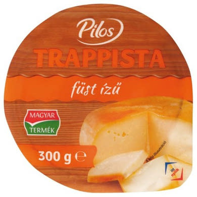 Pilos trappista sajt füstölt, 300 g