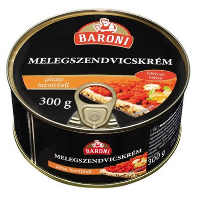 Baroni Melegszendvicskrém hamburger, 300 g