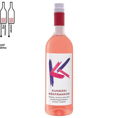 Winegarden Kunsági Kékfrankos Rosé félédes rosébor 0,75 L