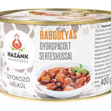 HAZÁNK KINCSEI Babgulyás sertéshússal, 400 g