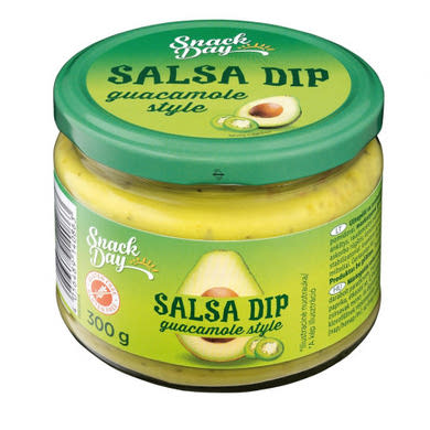 Snack Day mártogatós szósz guacamole, 300 g