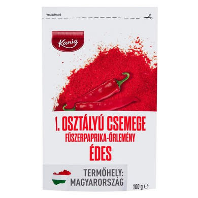 Kania Paprika csemege fűszerpaprika őrlemény, édes, 100 g