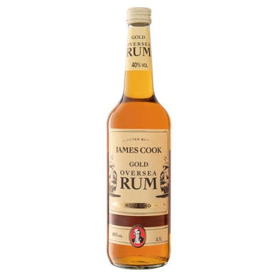 James Cook Barna rum 40%, 0,7 L