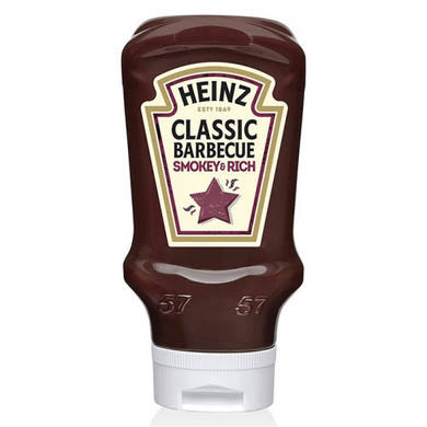 HEINZ Szósz, BBQ klasszik, Smokey & Rich, 500 g