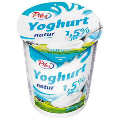 Pilos Natúr joghurt 1,5%