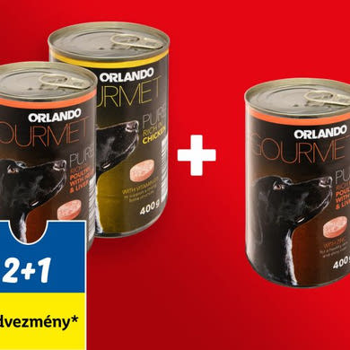 Orlando Nedves Kutyaeledel csirke, 400 g