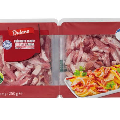 Dulano Csíkozott baco, sertésből, füstölt 250 g