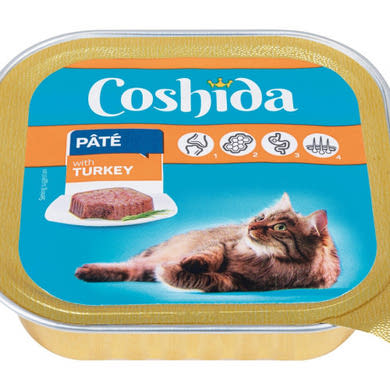 Coshida prémium macskaeledel prémium pulyka, 100 g