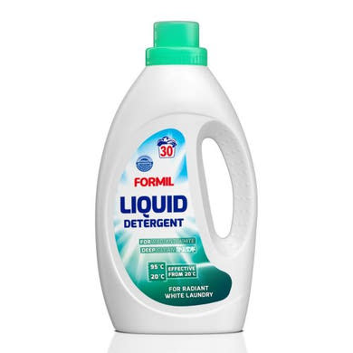 FORMIL Folyékony mosószer fehér ruhákhoz 30 mosáshoz, 1,5 L
