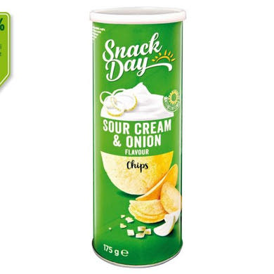 Snack Day Burgonyasnack hagymás-tejfölös, 175 g