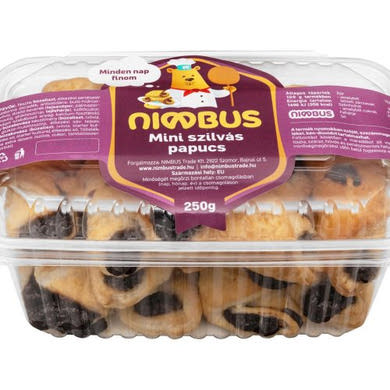 Nimbus Mini szilvás papucs, 250 g