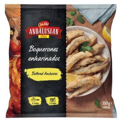 Sol&mar Andalusian Style Bundázott szardella lisztbe forgatva, gyorsfagyasztott, 350 g