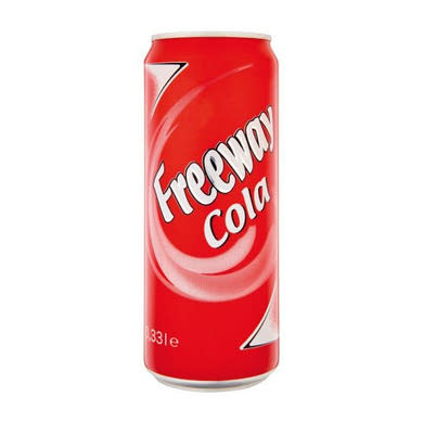 Freeway Cola, szénsavas üdítőital, 0,33 L