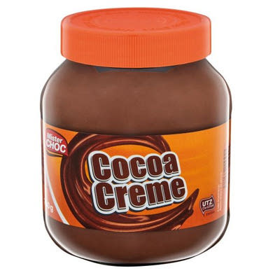 Mister choc kakaós krém tejes-kakaós, 750 g