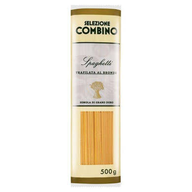 COMBINO Spagetti érdes felületű durum tészta, 500 g