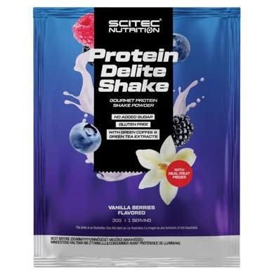 SCITEC NUTRITION Protein Delite Shake vanília-erdei gyümölcs 30 g