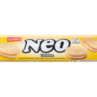 Sondey Neo töltött keksz, vaníliás, 154 g