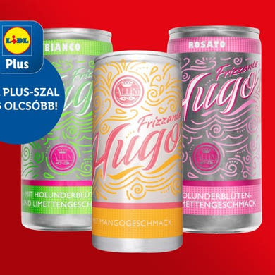 Allini Hugo ízesített koktél mangós, 200 ml