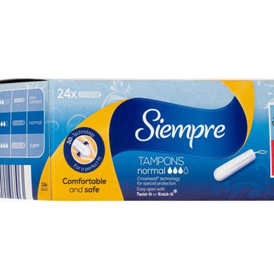 Siempre Tampon normal, 24 db