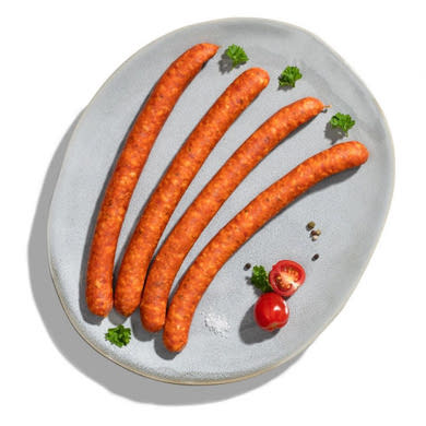 Grill&Fun Mini grillkolbász juhbélben füstölt paprikás, 300 g