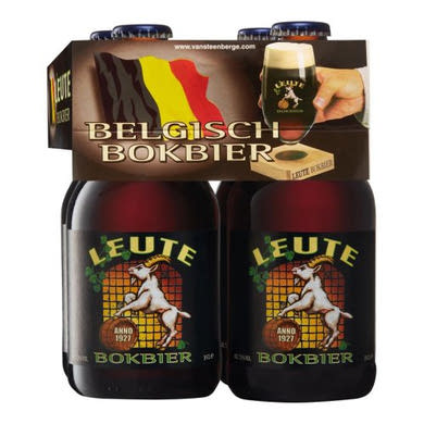 Leutebok Belga Barna sörkülönlegesség 4 x 0,33 L, 1,32 L