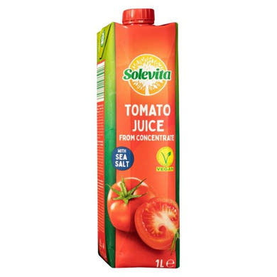 Solevita Paradicsomlé 100% tengeri sóval