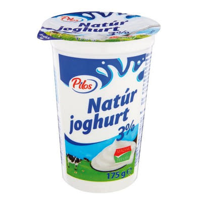 Pilos natúr joghurt 3%, 175 g