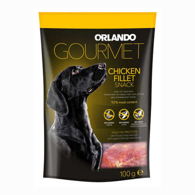 Orlando Premium kutyasnack csirke filé, 100 g