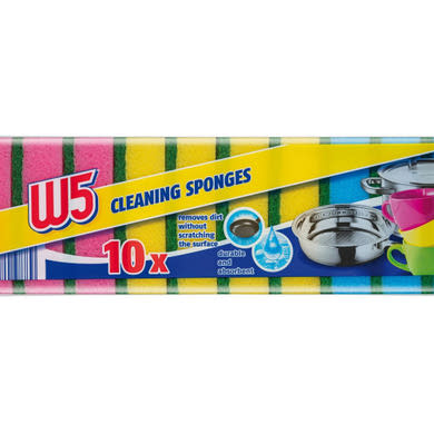 W5 Konyhai szivacs, 10 db