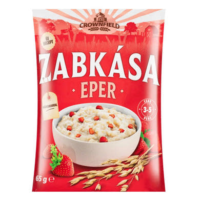 Crownfield zabkása eperrel, 65 g