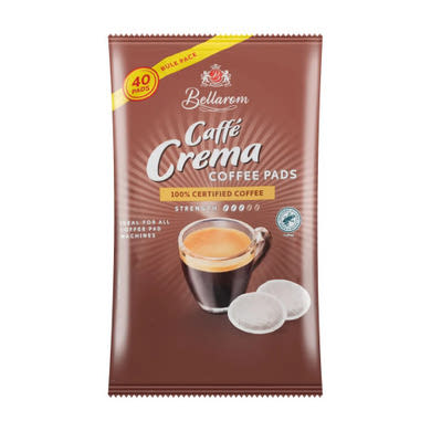 Bellarom Kávépárna Crema őrölt, pörkölt kávé 40 db, 276 g