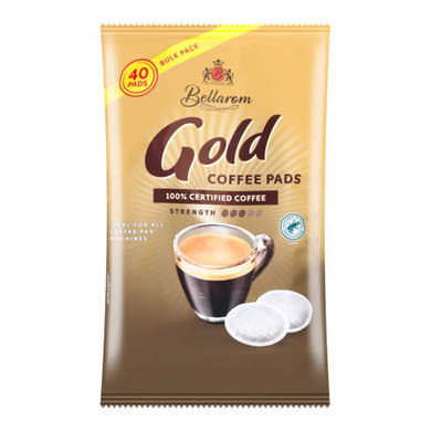 Bellarom Kávépárna Gold őrölt, pörkölt kávé 40 db, 276 g