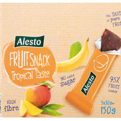 Alesto Gyümölcsszelet trópusi gyümölcsös, 5x30 g, 150 g