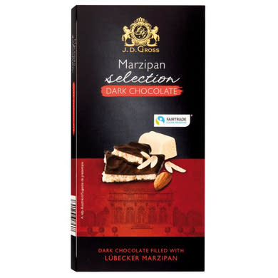 J.D. Gross Marcipános étcsokoládé 140 g