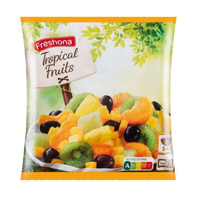 Freshona Trópusi gyümölcskeverék, gyorsfagyasztott, 750 g