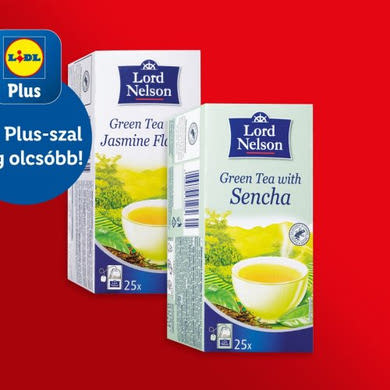 Lord Nelson Zöld tea jázminnal 43,7 g