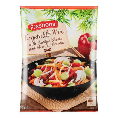 Freshona Kínai zöldségkeverék, fagyasztott, 750 g