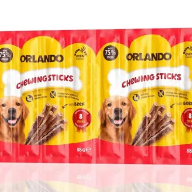 ORLANDO PURE TASTE alutasakos kutyaeledel szárnyas és máj + csirke és borjú 4x100g